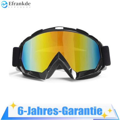 Motorrad Brille Schutz ATV Dirt Bike Off Road Racing UV400 Anti-Scratch Brille 