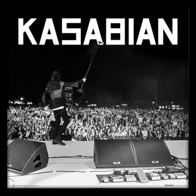 Kasabian - Live - Offizielles Albumcover Größe gerahmter Druck
