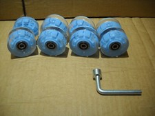 ROLLER SKATELIGHT UP WHEELS W/BEARINGS 8PCS 32 X 58MM  NEW IN PACKAGE