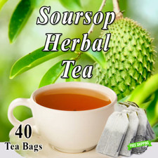 ORGANIC Soursop Guanabana Graviola Guyabano Annona muricata 40pcs Herbal Tea Bag