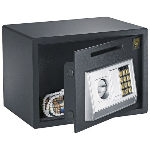 Electronic Depository Safe Drop Box Deposit Cash Easily with Keypad and 2 Keys - Picture 6 of 12