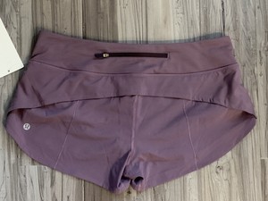 purple lululemon shorts