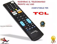 TELECOMANDO TV TCL UNIVERSALE SCEGLI IL MODELLO TI ARRIVA PRONTO ALL'USO