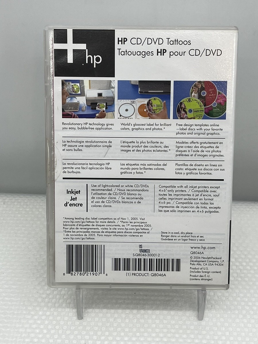 Hp Dvd Tattoos A4 Tattoo Transfer Paper Inkjet Printable DIY Tattoo
