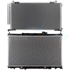 Aluminum Radiator & A/C Condenser Cooling Kit for 2003-2006 Honda CR-V Element