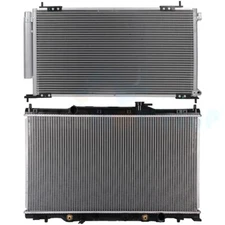 Aluminum Radiator & A/C Condenser Cooling Kit for 2003-2006 Honda CR-V Element
