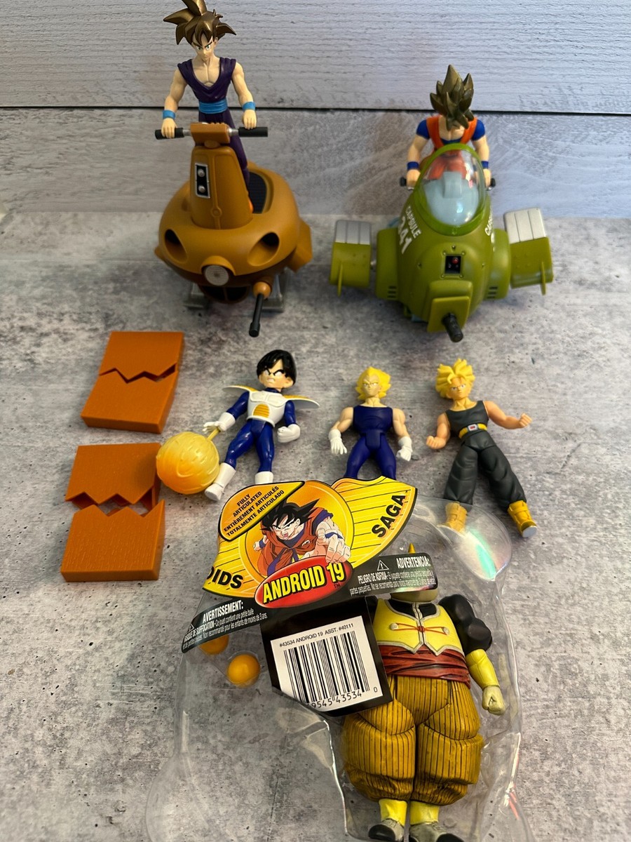 Dragon Ball Z Sky Bike Capsule 341 Jet Momonga Android 19 Gohan