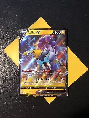 Raikou V - 048/172 - Ultra Rare - Brilliant Stars - Pokemon Card