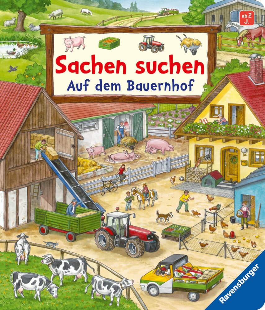 Ravensburger 32454 Sachen Suchen: Auf Dem Bauernhof