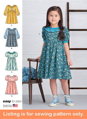 SEWING PATTERN Sew Girls Clothes Clothing Dress Vintage Retro Easter Party 9503