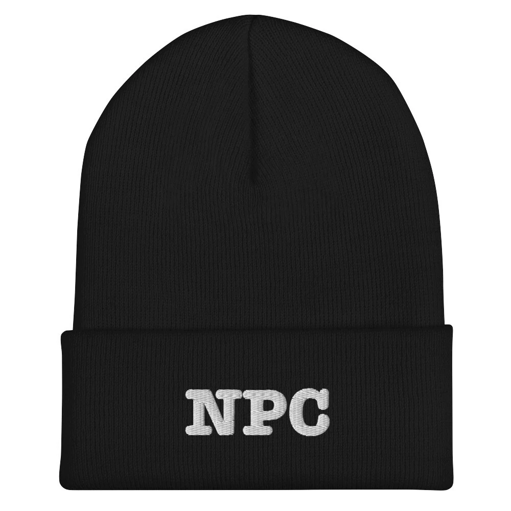 NPC Cuffed Beanie - Gamer - Gaming