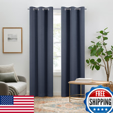Eclipse Pembroke 100 Blackout Faux Linen Grom...