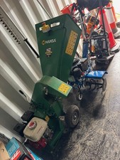 Hansa C7 Honda petrol wood chipper - ONLY USED TWICE. Price is plus VAT.
