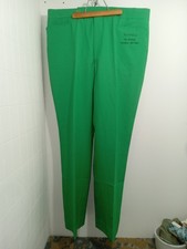 Vintage Hogan Bob O Link Pants Green Sz 38 "Banroll" NWT 38X31