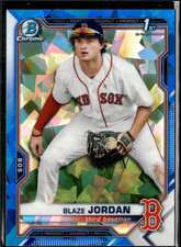 Blaze Jordan - 2021 Bowman Sapphire Card BCP-71 Boston Red Sox
