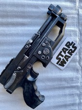 Mandalorian Star Wars Style Nerf Blaster Gun Painted Prop Cyber Working