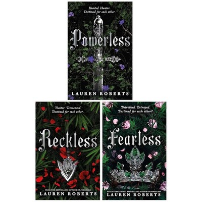 Lauren Roberts Powerless Trilogy Collection 3 Books Set (Powerless, Reckless, Fe