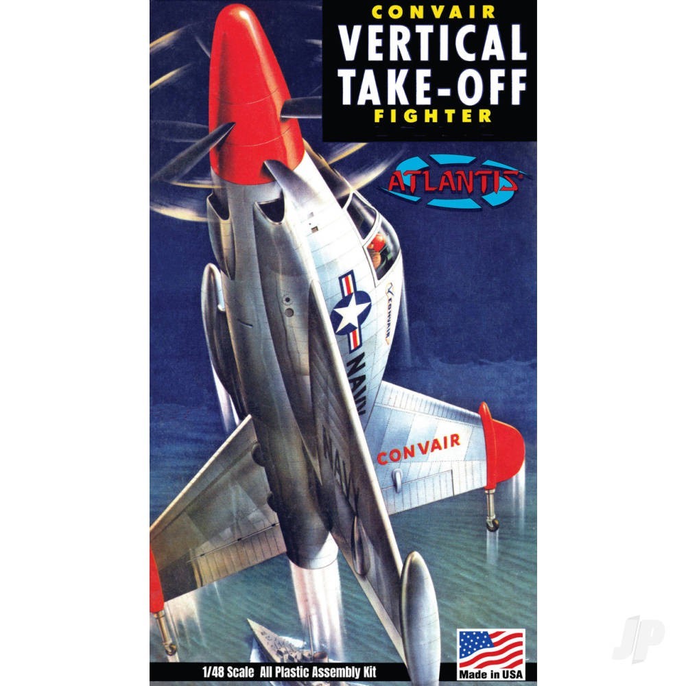 Convair US Navy Pogo Vertical Takeoff Aircraft  1:48 PLASTIC MODEL KIT AMCL526