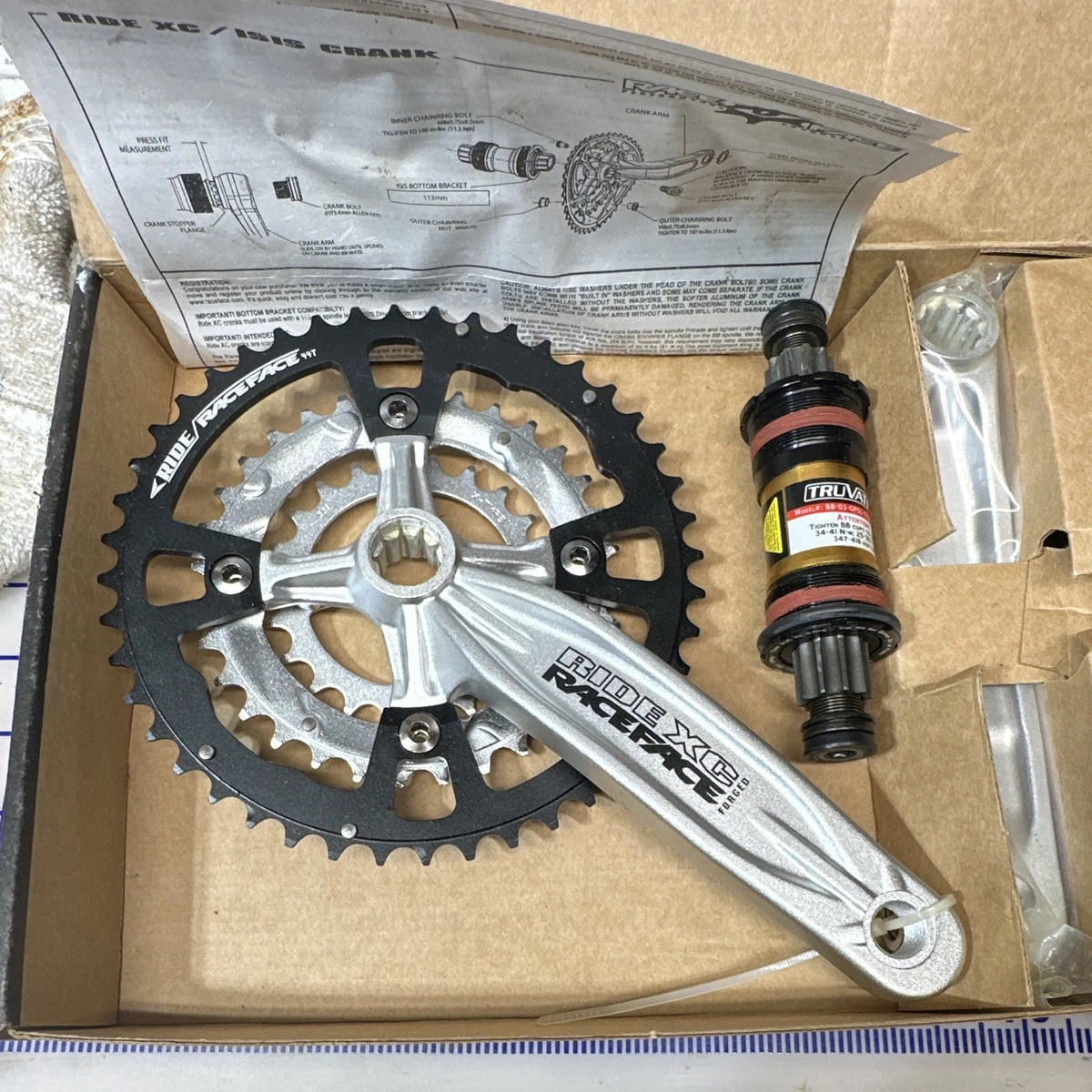 Race Face Crankset-With Chainrings Double Chainrings for sale | eBay