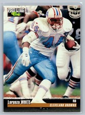 1995 CLASSIC PRO LINE CARD # 135 Lorenzo White - Cleveland Browns