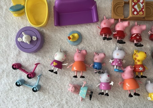 Lote de figuras y accesorios de Peppa Pig - Imagen 3 de 9