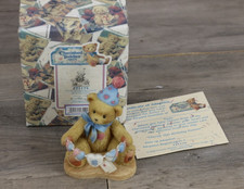 Cherished Teddies 721727 Cherish This Birthday Forever 18th Birthday Figurine