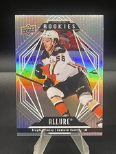 2022-23 Upper Deck Allure - Rookies Brayden Tracey #111 (RC) Silver