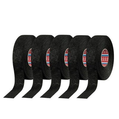 Tesa 51608, 15m X 19mm Adhesive Wiring Loom Cloth Tape Original Isoband 5 Pcs
