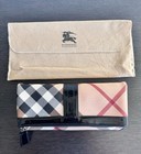 Burberry Check Print Clutch — photo 6