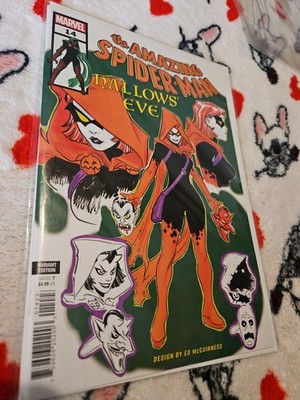 Amazing Spider-Man 14 McGuinness Design Variant NM 1st Appearance Hallows Eve