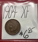 1904 Indian Head Cent (XF) Extra Fine Condition! ENN Coins
