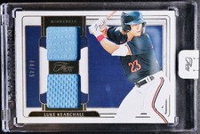 2025 Panini Three and Two LUKE KEASCHALL Dual Jersey /49 PDJ-LK Twins