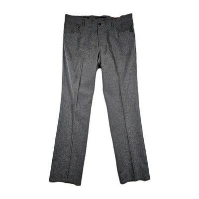 DEFECTIVE Alberto Ceramica Stone Golf Pants Mens 36x34 Gray Modern Fit S G3D