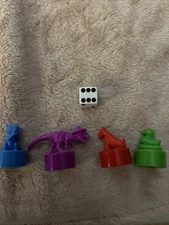 Monopoly Travel World Tour Token Stampers Movers Replacement Parts Pieces Lot