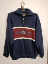 Vintage Bogner Fire  Ice 1/4 Zip Pullover Wool Blend Sweater Size: 52