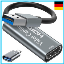 Papeaso 4K HDMI zu USB Video Capture Karte 1080P 30fps