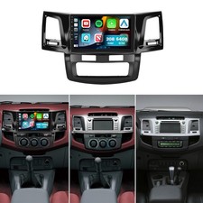 Autoradio 2G+64GB Android 15 Apple Carplay WIFI GPS per TOYOTA HILUX 2005-2014