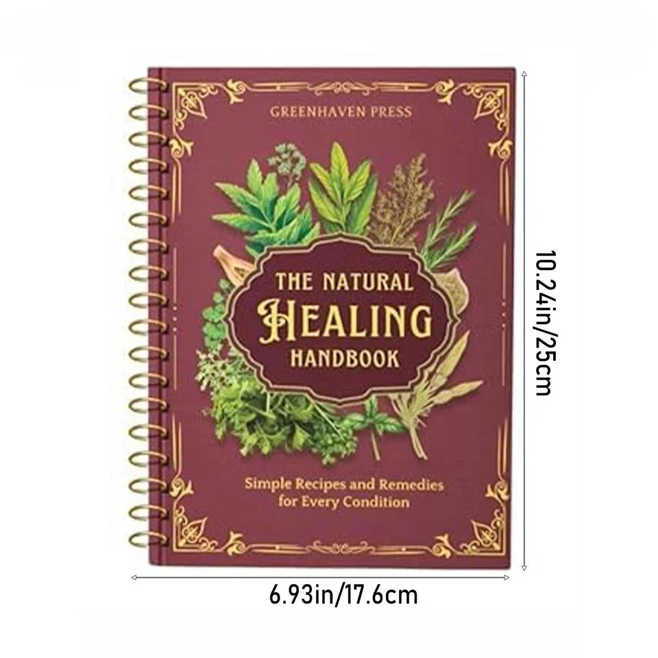 The Natural Handbook Bound For Herbal Remedies And Natural Recipes By Ancient - Image 2 of 4