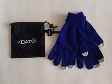 KOAT 7 abc Logo Grande AZUL Tejido GUANTES en Negro Mini Bolso de Almacenamiento, NUEVO, TV
