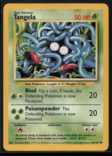 Tangela Base Set 4th Print 1999-2000 66/102 LP 26