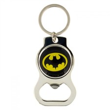 Batman Keaton 89 Logo Bottle Opener Keychain Multi-Color