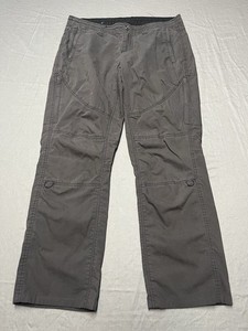Kuhl Spire Roll Up Hiking Outdoors Pants Womens Size 10 Short 33x28.5 Gray