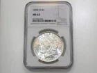 1890-O $1 MORGAN SILVER ONE DOLLAR NGC MS63