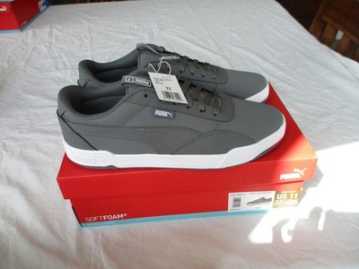 Puma Skate Sneaker SoftFoam Plus Optimal Comfort Mens Gray Size 11 New With Box