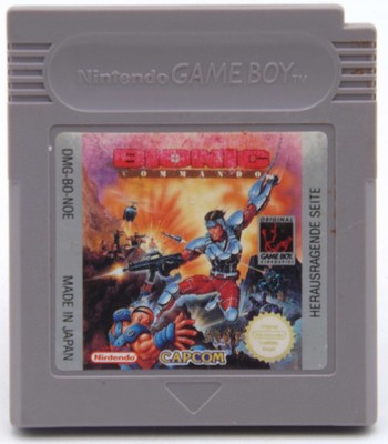 Bionic Commando (Nintendo Game Boy) GB Spiel o. OVP - GUT