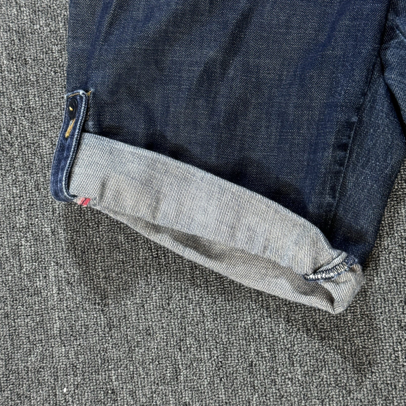 Vintage AG Adriano Goldschmied Women's 29 Denim Shorts Rolled Cuff Made in USA thumbnail 5