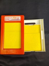 Vintage 1980s Tomy Get Along Gang Clubhouse Caboose Cards Drawing Kit Rub Set