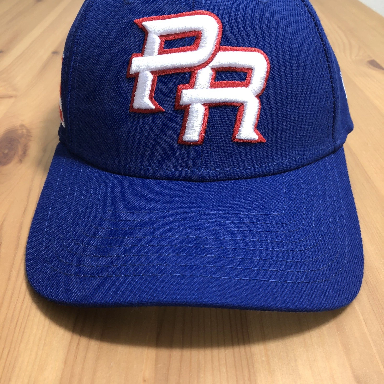 Puerto Rico New Era 59FIFTY World Baseball Classic Hat Cap One Size Blue Red - thumbnail 4