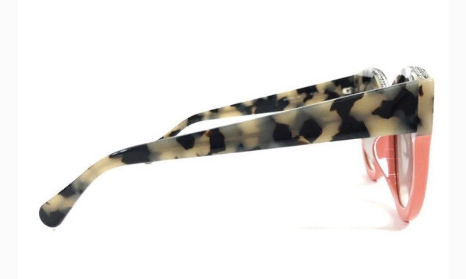 Gafas de sol Stella McCartney SC0018SA 002 gris habana rosa ajuste asiático lentes grises Foto 3 de 4