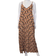 NEW TREASURE & BOND V Neck Spaghetti Straps Maxi Dress Size M
